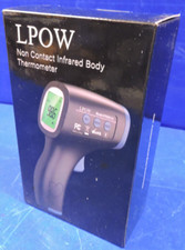 NEW Non Contact Infrared Digital Thermometer Body Forehead LPOW HTD8813C /SEALED