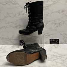 calzado teatral el charro botas victorianas para danza Sz 2.5 Echo En México Kid
