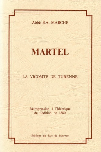 VICOMTÉ de TURENNE + HAMMER von Abbé MARCHE + QUERCY - Bild 1 von 2