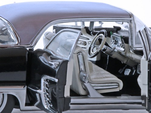 (Rare) Sun Star 57 Black/Silver Cadillac Eldorado Brougham 1:18 Die Cast-No Box - Picture 17 of 19
