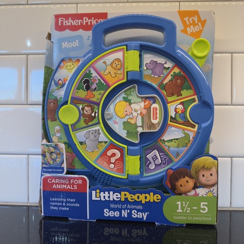 Fisher-Price DVP80 Little People World of Animals See 'n Say Interaktives Spielzeug - Bild 2 von 7