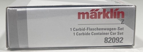 Märklin Z 82092 set vagone bottiglie in carburo 5 pezzi NUOVO & IMBALLO ORIGINALE - Foto 13 di 13