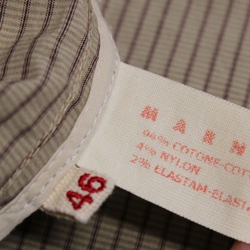 MARNI Grey Cotton Skirt Size 46 - Picture 5 of 7