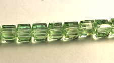 Swarovski Crystal Cubes 4mm 288 pcs Chrysolite 5601