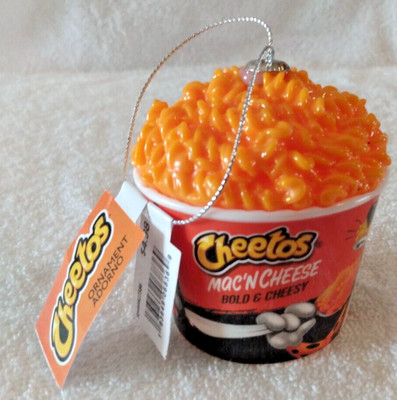 Cheetos Mac and Cheese Ornament NEW