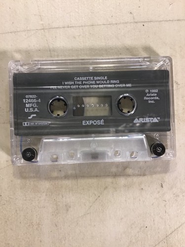 Expose I Wish The Phone Would Ring (Cassette) Single in Very Good Condition - Picture 3 of 4