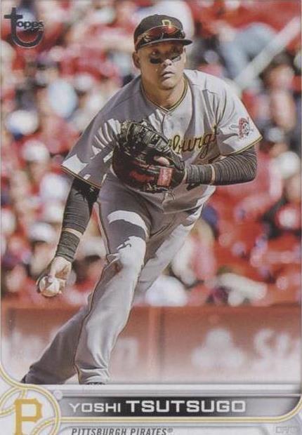 2022 Topps Update Series - Yoshi Tsutsugo #US46 Vintage Stock /99