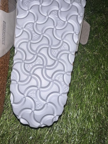 Nuovo Birkenstock Siena plantare morbido timo donna EU 41 USA 8 colore grigio S011 - Foto 11 di 11