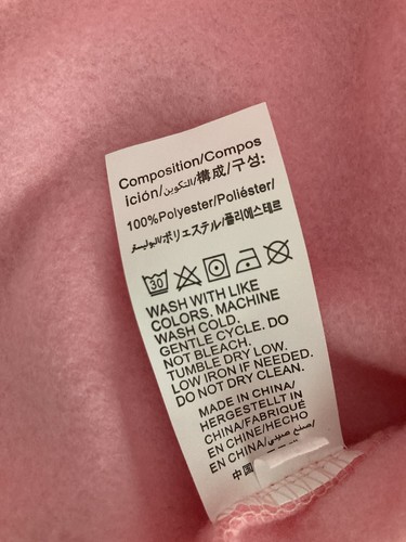 Sudadera rosa pastel Los Angeles California XS/S nueva - Foto 10 di 15
