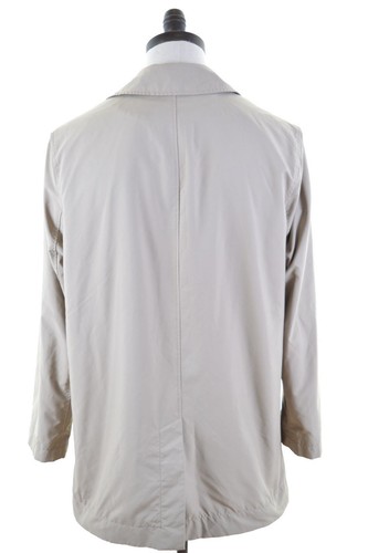 Haan Mens Size Df02 38 Overcoat Cole Polyester Medium Beige dw1Ufd