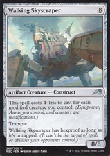 2X WALKING SKYSCRAPER 263/302 NEON DYNASTY MTG MAGIC NM X2 (yourdeckbuilder)