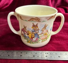 Vintage Bunnykins Royal Doulton cup, fine bone China, made in England, c. 1990