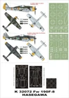 Montex 1/32 Fw 190F-8 - Super Paint Mask set (K32072)