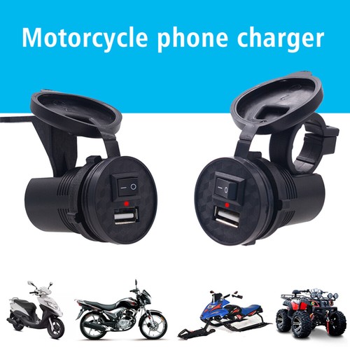 Motorcycle USB Charger 12V Single Port USB Car Charger with and Indication - 第 8/12 張圖片