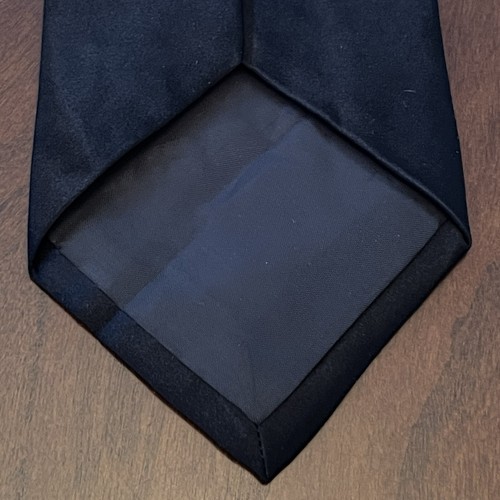 Nwt Apt. 9 Black 100% Silk Men’s Neck Tie Made In China Msrp $32 - 第 2/9 張圖片