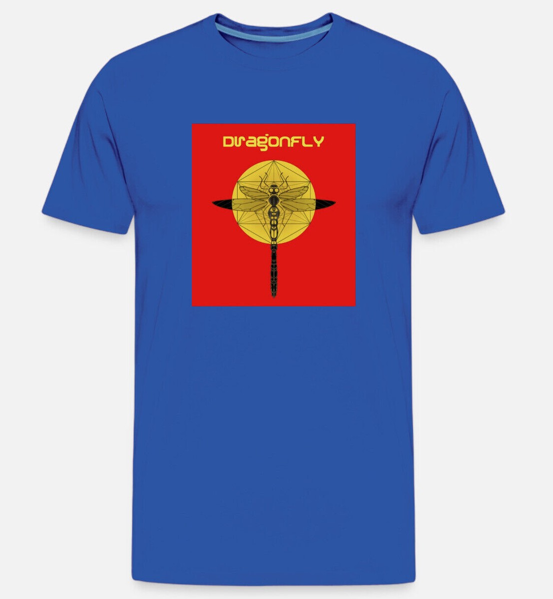 Psychedelic Trance Music Dragonfly Records Mens Cotton T