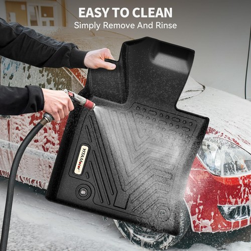 YITAMOTOR Floor Mats for 12-16 Ford F-250 F-350 F-450 Super CrewCab All Weather - Foto 6 di 9