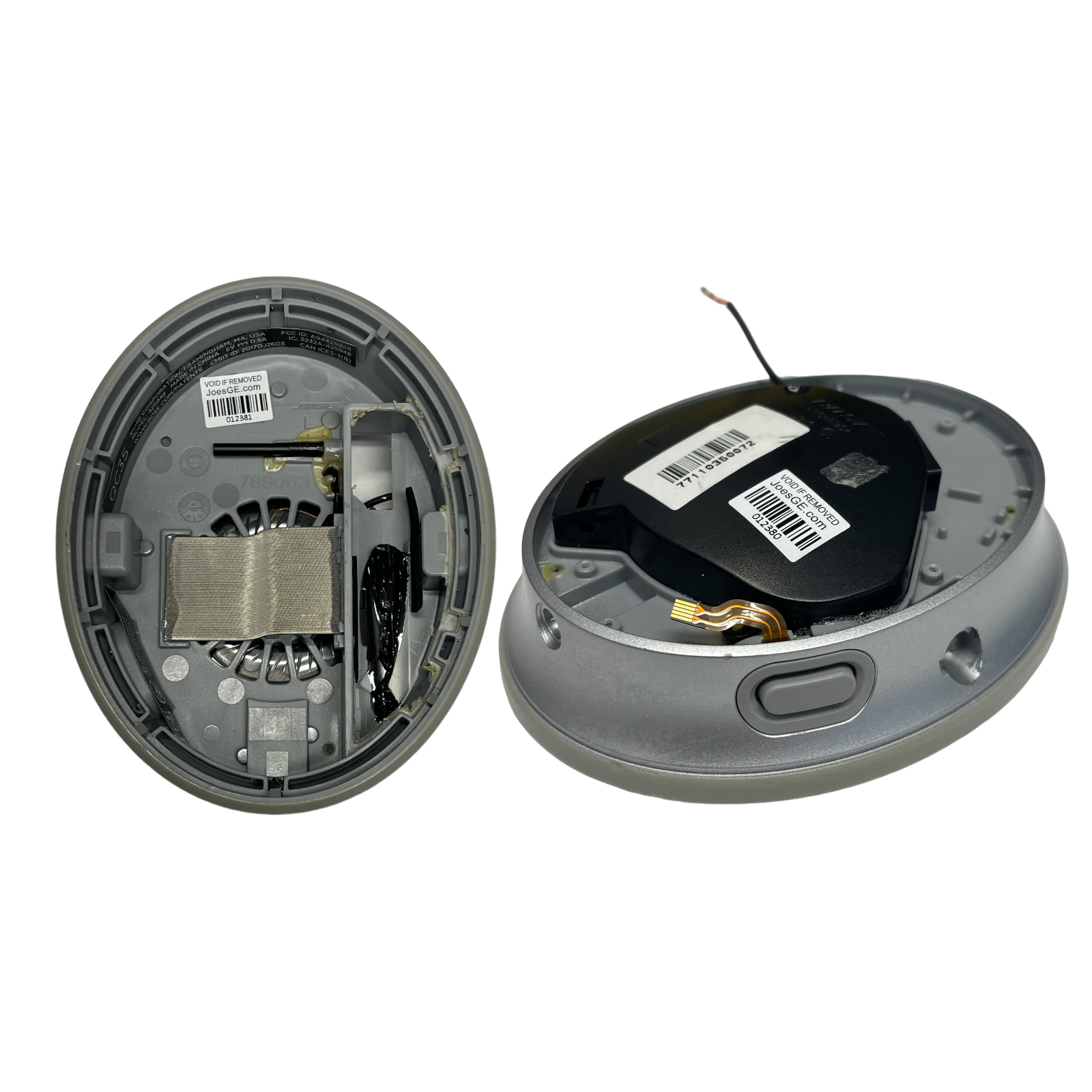 Bose QuietComfort 35 II Headphones Speaker Housing [Left] (Silver) - Parts