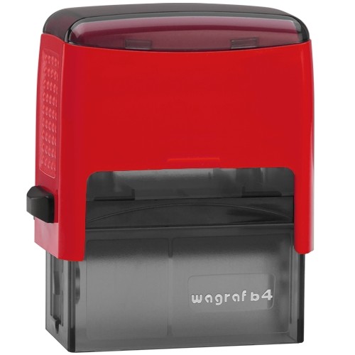 Automatikstempel WAGRAF b4-Firmenstempel, Stempel, Motivstempel -b.7 Zeilen Text