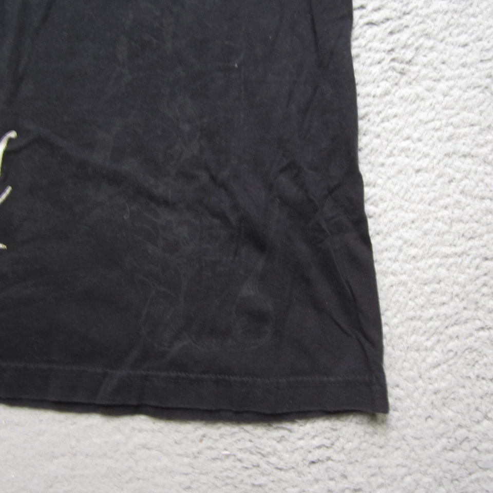 Camiseta Southpole Para Hombres L Negra Gráfica Siempre Prevalece Ropa de Calle Y2K Hip Hop Foto 3 de 4