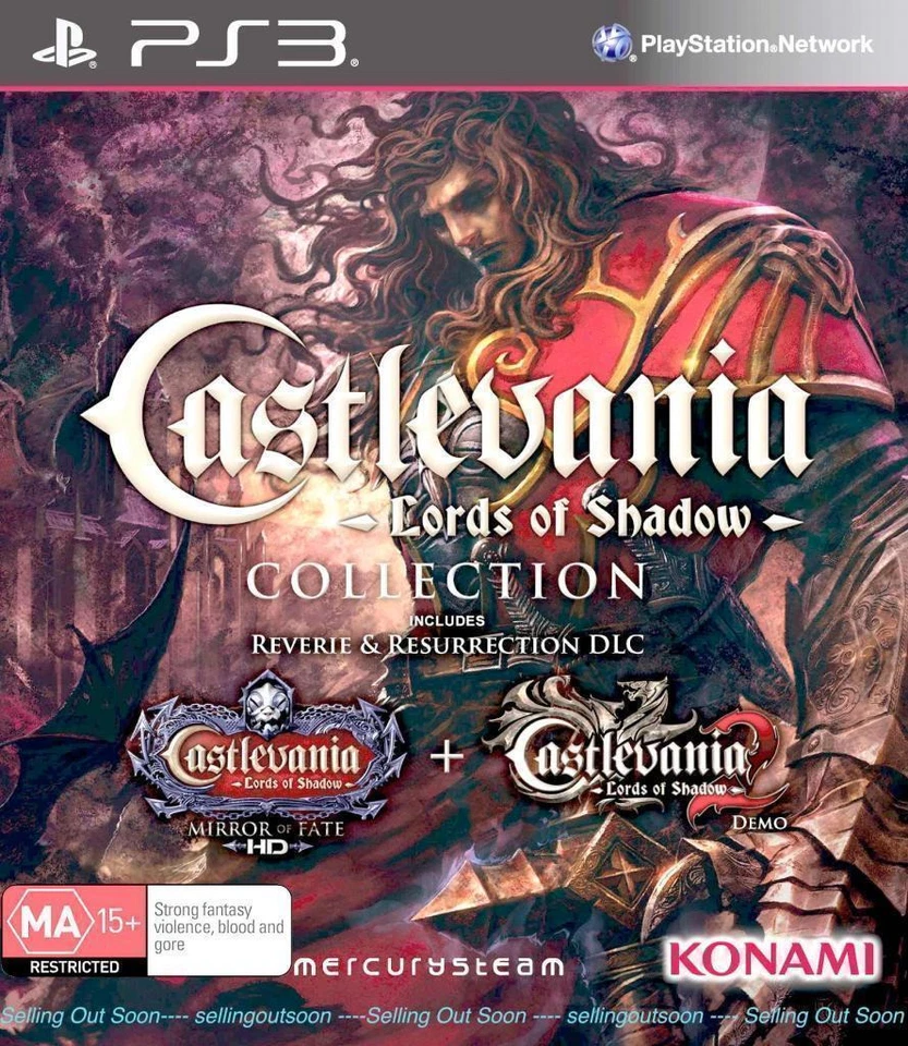 Castlevania Lords Of Shadow COLLECTION PS3 NEW *DLC *PAL Sony PlayStation 3 Game - Image 2 of 2