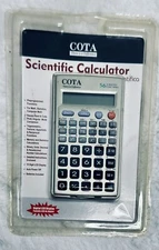 Rare Cota Scientific Calculator Math Statistics Memory CT-60605
