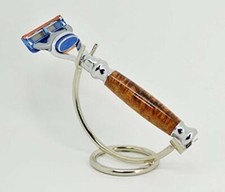 GBS Brush and Razor stands Curved Razor stand 