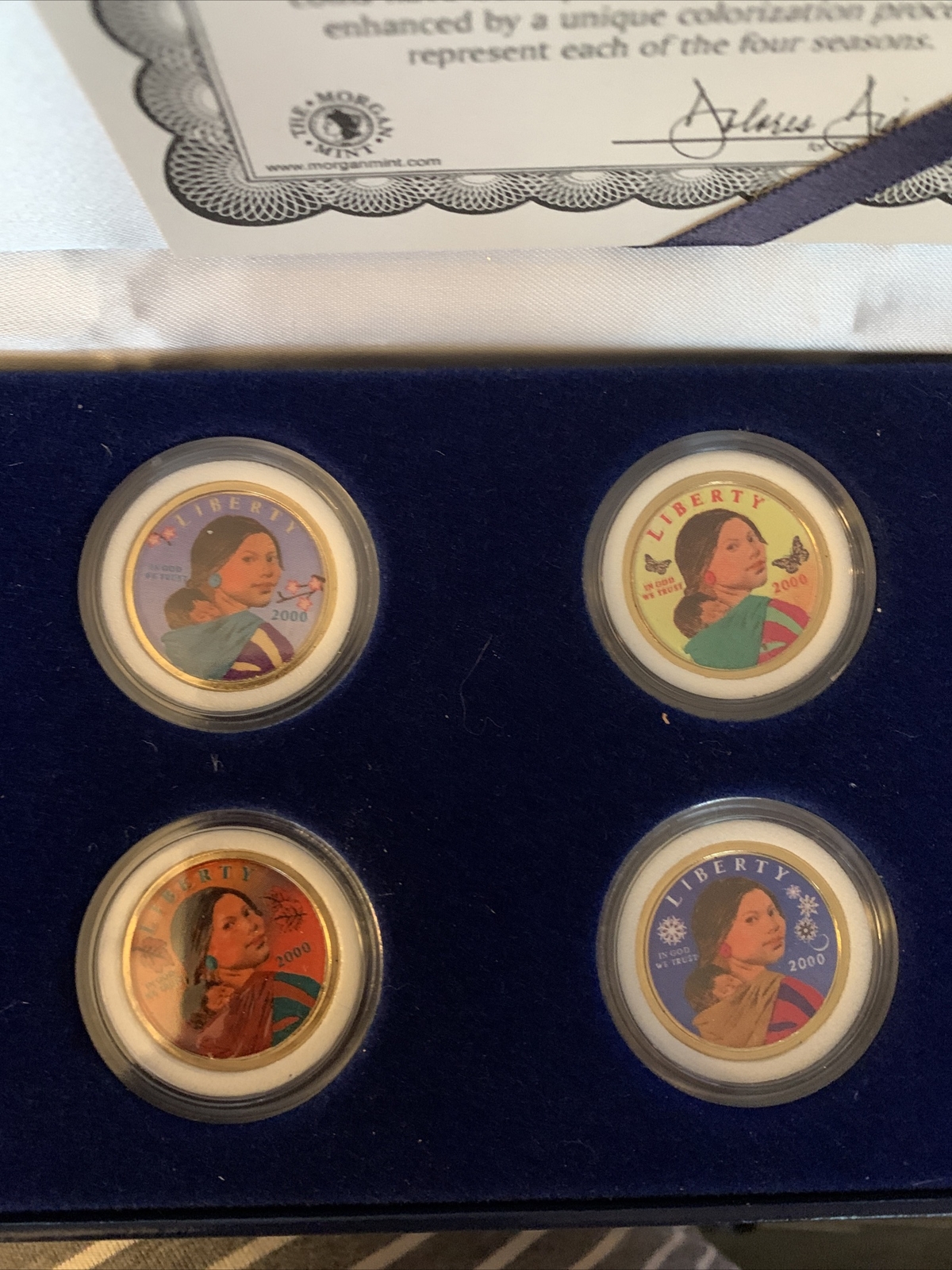 2000 24Kt Gold Plated Coins - d54cden