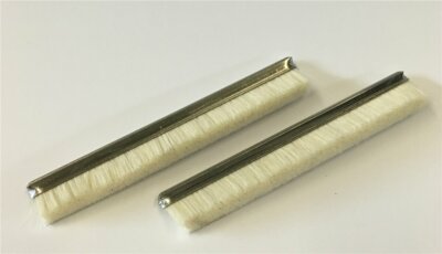 Knosti Disco Antistat Replacement Brushes Set 2 Piece Goat Hair Brushes