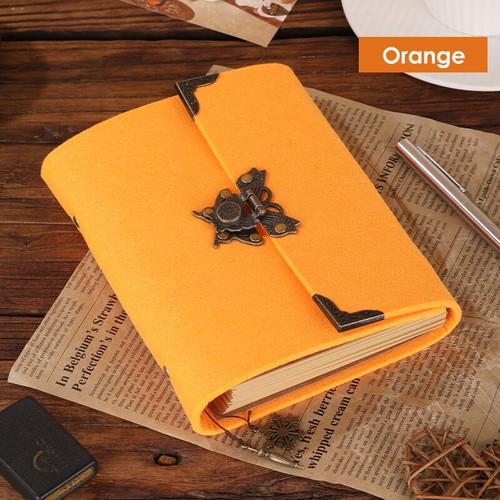 Refillable 240 Pages Fabric Vintage Journal Notebook Blank Paper Writing Diary - Picture 14 of 17