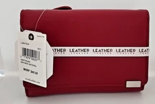 Mundi Red RFID Amsterdam Wallet  New with Tags