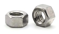 Metric Hex Finished Nuts A2 Stainless Steel Standard Hex Nuts - Sizes M2 to M24