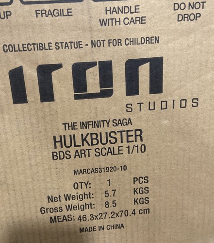 Iron Studios Hulkbuster Avengers 1:10 Scale Statue - 第 5/5 張圖片