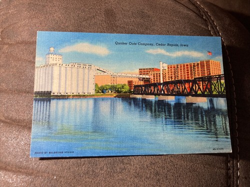 Quaker Oats Company Cedar Rapids Iowa. Postkarte - Bild 1 von 2