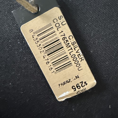 NEW Uno de 50 SER BRAVE Chain Link Sterling Silver Plated Necklace - Picture 3 of 3