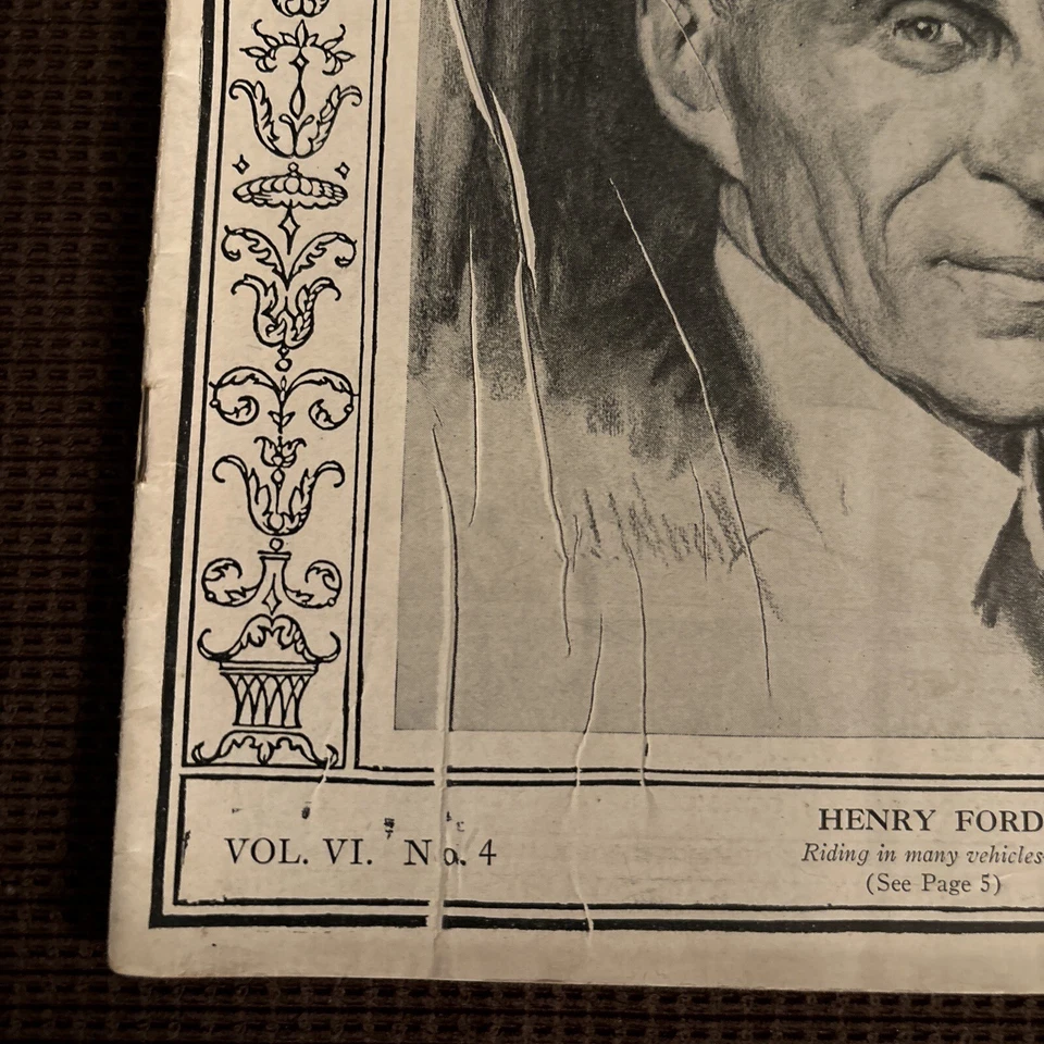 Rare Copy TIME MAGAZINE HENRY FORD on Cover July 27 1925 Vol VI #4 - Image 2 of 4