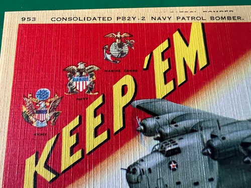CONSOLIDATED PB2Y-2 CORONADO 1943 POST CARD GROUPING - Picture 3 of 8