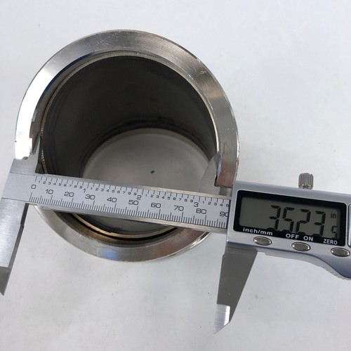 3.5" to 3.5" V-Band 45 Degree Elbow Adapter (3.5" I.D. 4.2" O.D. V-Band) - Bild 2 von 9