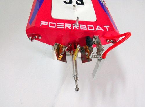 DT RC Electric Boat RTR H640 25" Fiber Glass W/ Motor Rudder Servo ESC Battery - Picture 6 of 6
