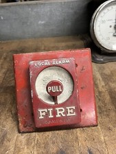 Vintage Old Gamewell Station Call Box Pull For Fire Local Alarm Notifier Parts - Fire Alarm Part