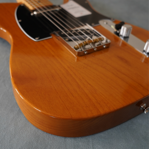 Fender Made in Japan Hybrid II Telecaster Maple Vintage Natural Electric Guitar - Picture 5 of 14