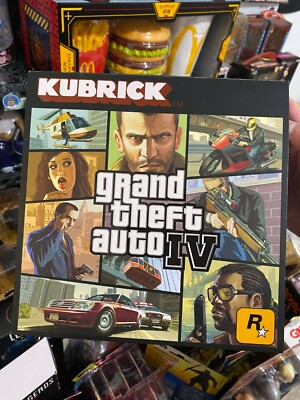 Medicom Toy Kubrick Grand Theft Auto IV 4 Figure Crime Action Game
