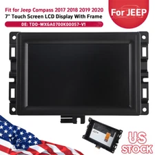 7" LCD Display Touch Screen TDO-WXGA0700K00057-V1 For 2017-2020 Jeep Compass
