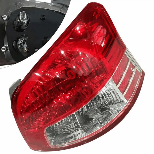 For 2007-2012 Toyota Yaris Sedan Tail Lights Rear Brake Lamps Set Left+Right - Picture 4 of 12