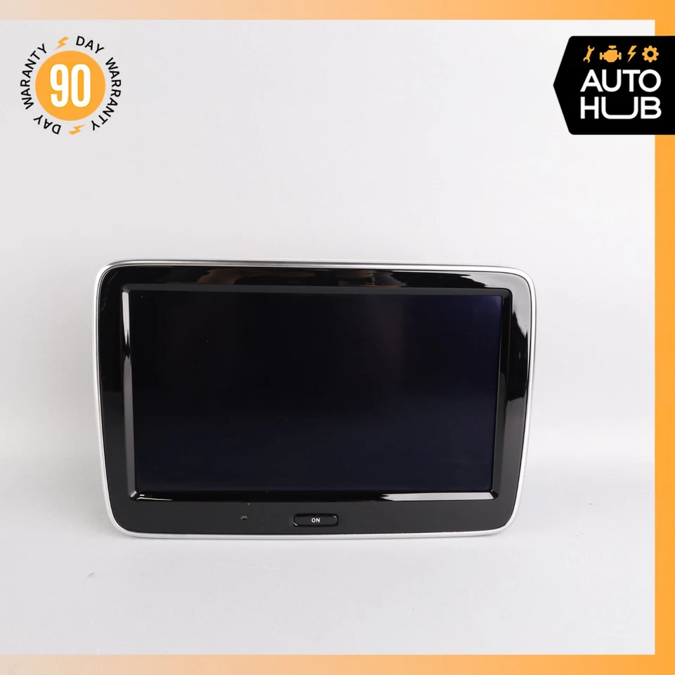 14-17 Mercedes W222 S600 S550 S63 Sedán Reposacabezas Pantalla Monitor Pantalla Gris OEM Foto 2 de 4