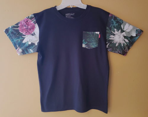 CAMISETA ASPHALT Juvenil XL Mangas Cortas Negro Algodón Cuello Redondo Talla XL 18/20 - Imagen 5 de 9