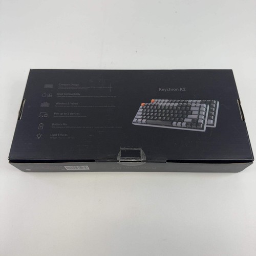 Keychron K2 Wireless Mechanical Keyboard (Brown Switches) B07QCP491R - Afbeelding 8 van 8