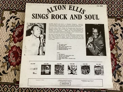 Alton Ellis Sings Rock & Soul , Studio 1 Label | eBay UK