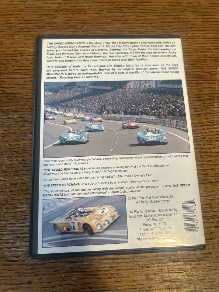 The Speed Merchants DVD Disc - Image 2 of 4