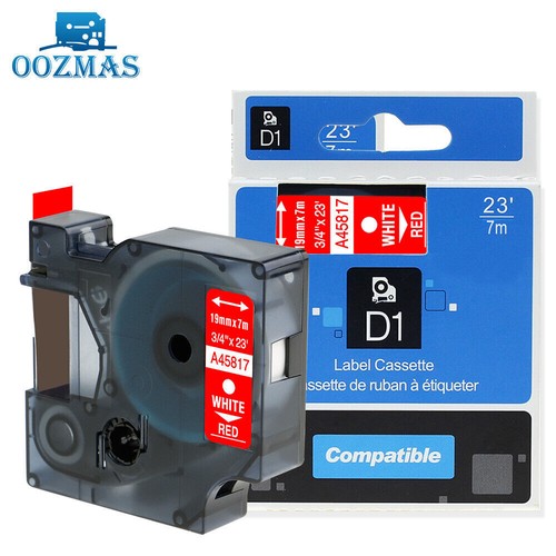 Schriftband Dymo D1 45013 LabelManager / Etikettenbänder 6mm 9mm 12mm 19mm 24mm - Bild 59 von 98